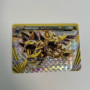 Pokemon Card - Gold and Silver Design
